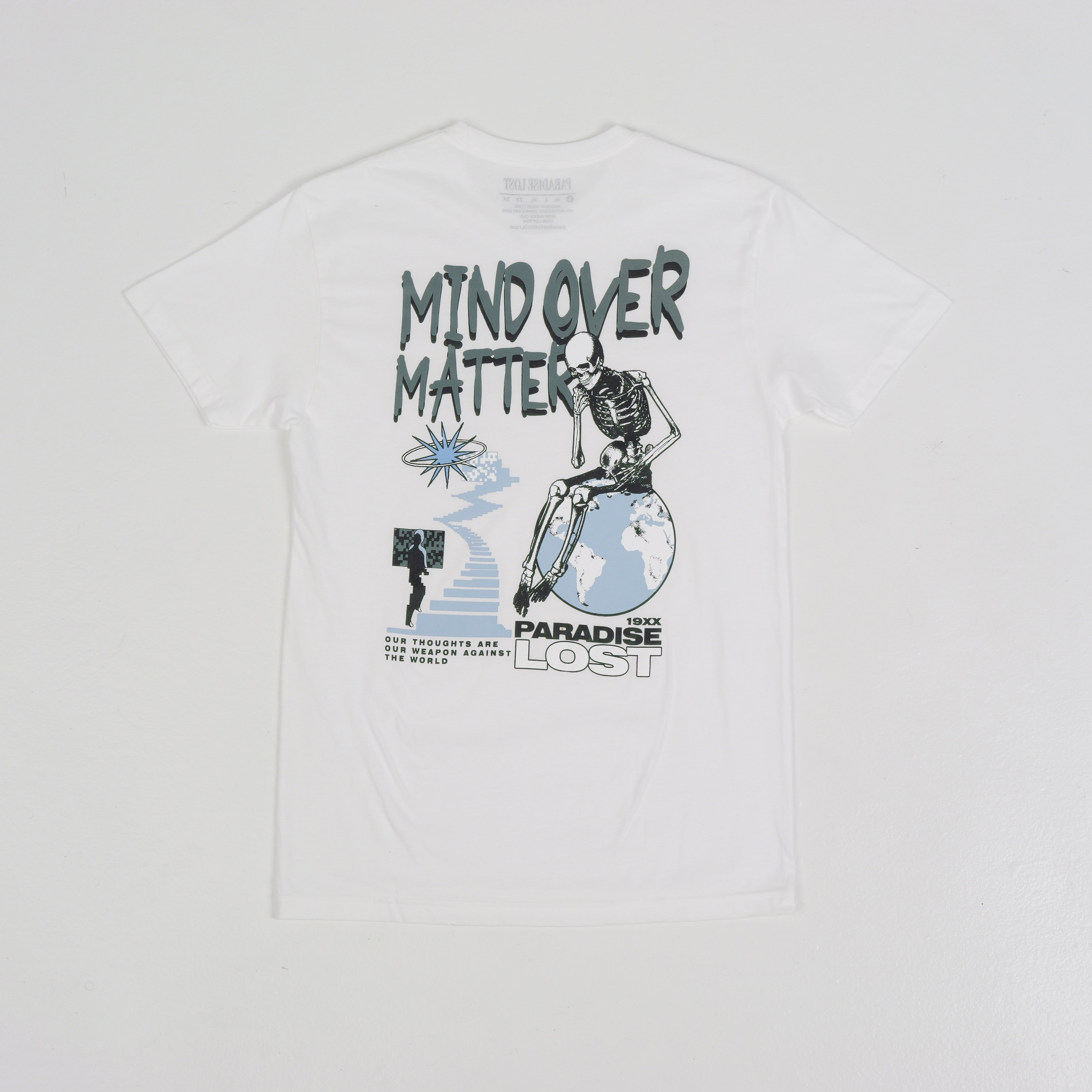 POWERFUL MINDS TEE WHITE