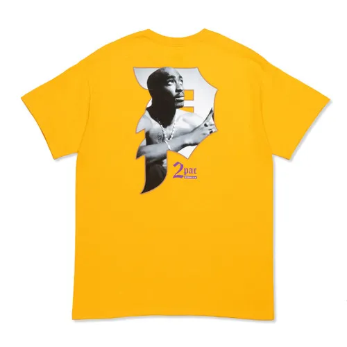 Primitive Skateboards x Tupac Shirt Praise Gold