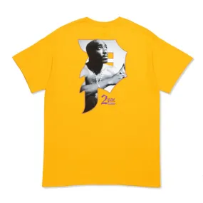 Primitive Skateboards x Tupac Shirt Praise Gold