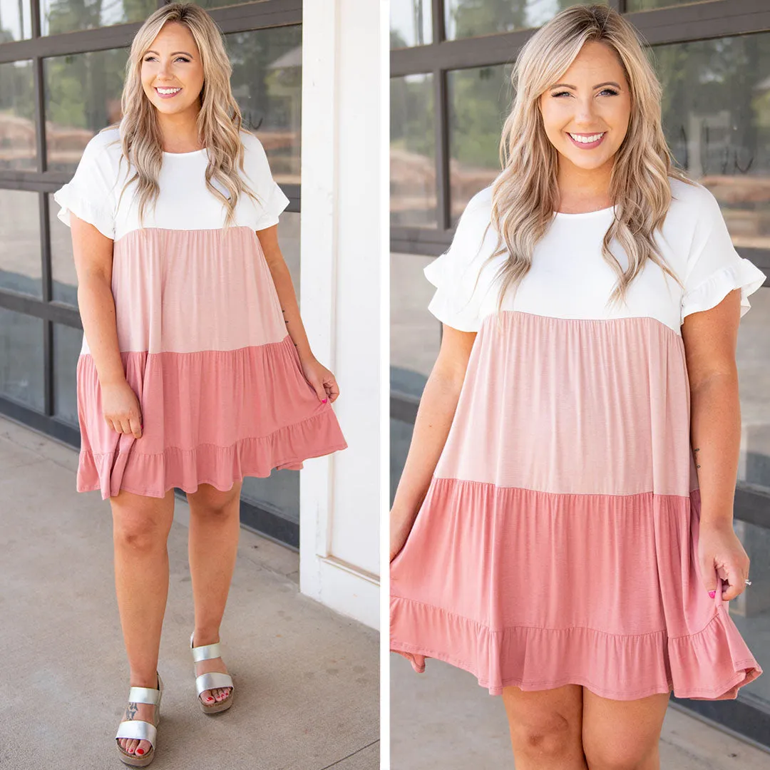 Pure Sweetness Dress, Mauve