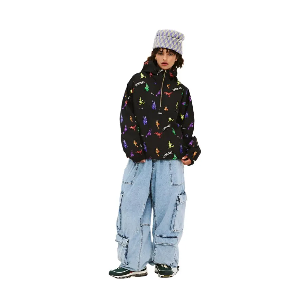 Rainbow Tr Hooded Anorak Snowboard Jacket