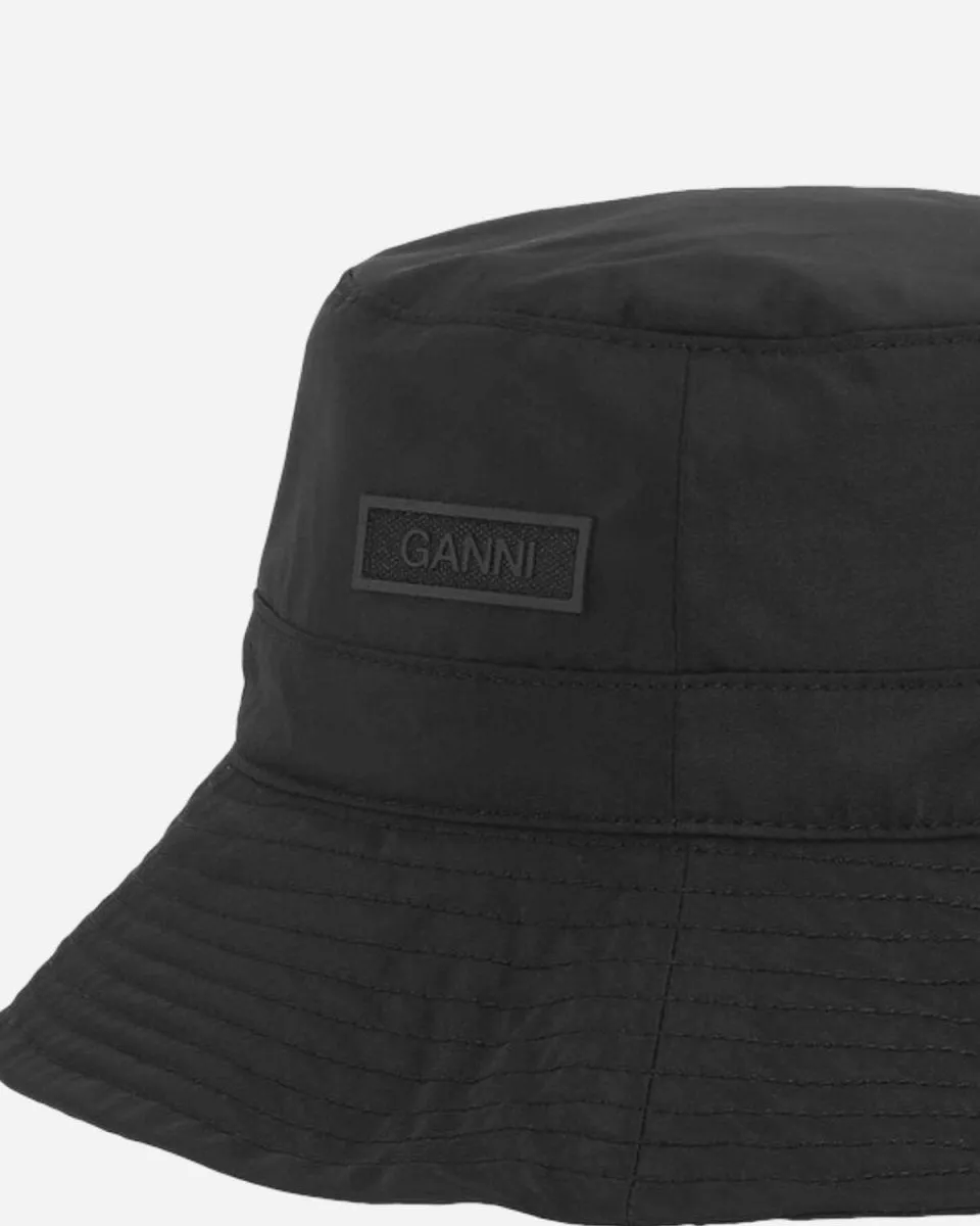 Recycled Tech Bucket Hat - Black