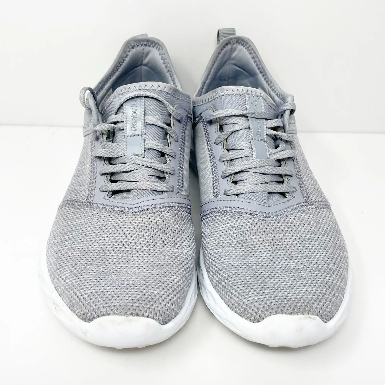 Reebok Womens Astroride Edge CN2494 Gray Running Shoes Sneakers Size 7