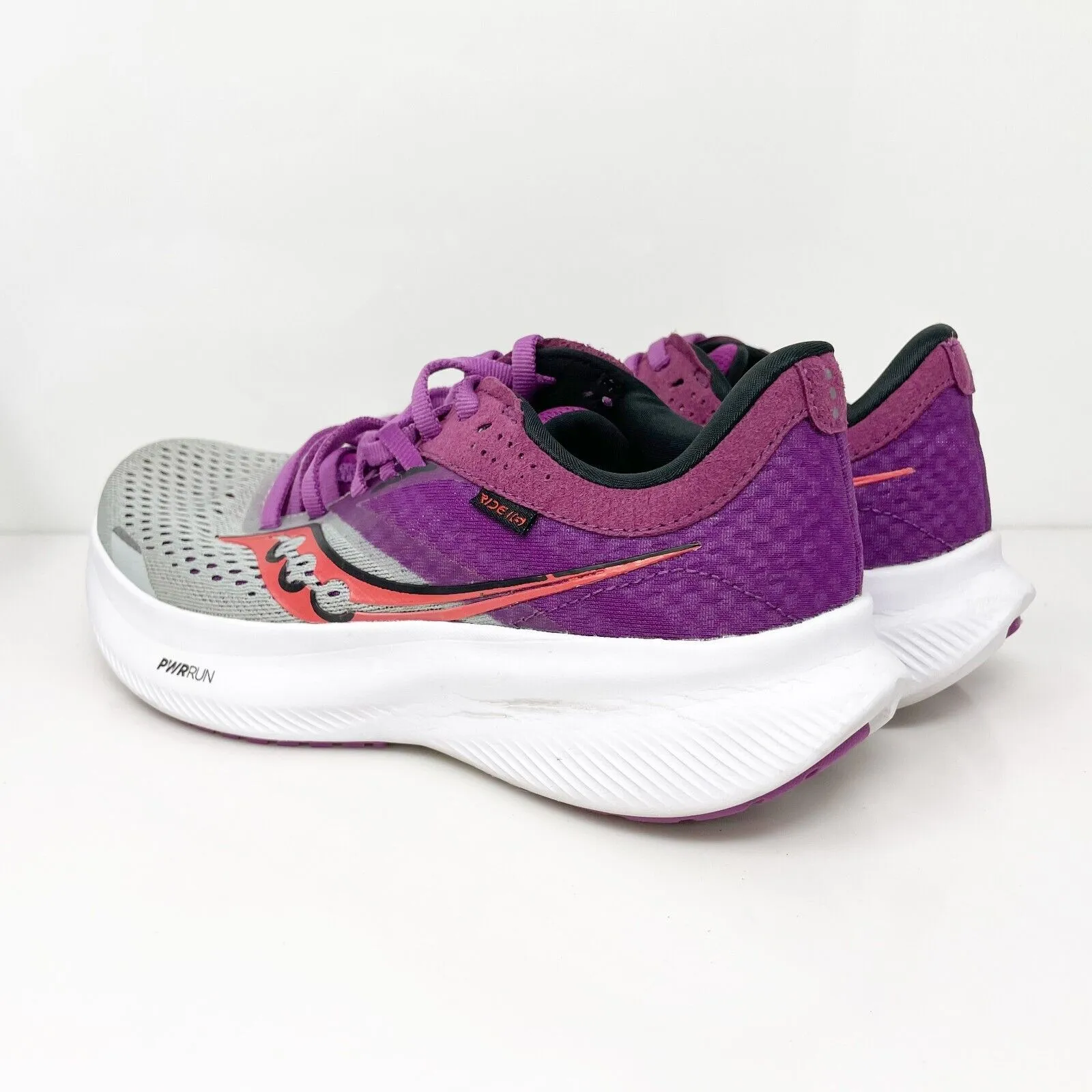 Saucony Womens Ride 16 S10830-91 Gray Running Shoes Sneakers Size 6.5