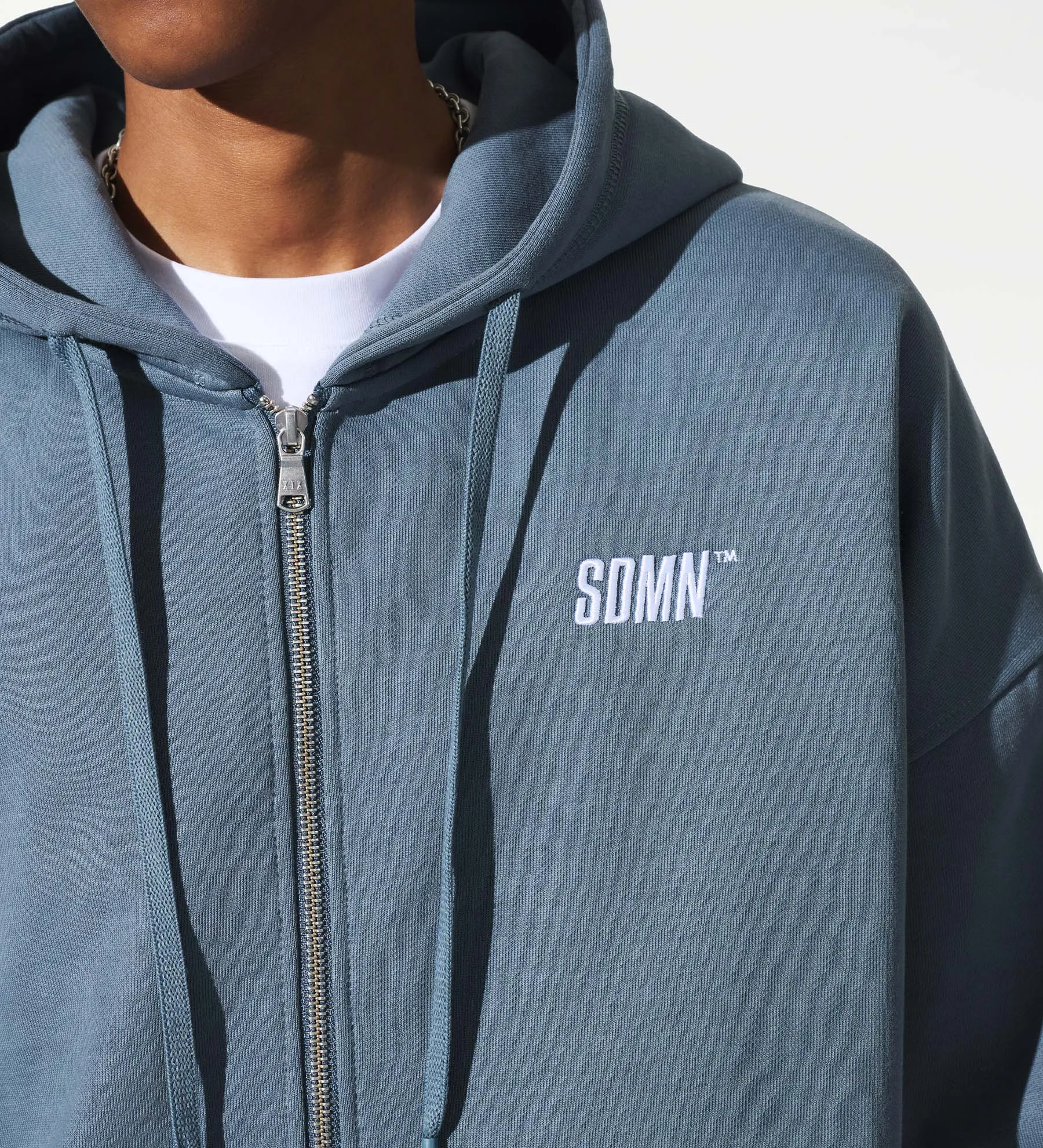 SDMN Zip Hoodie [Deep Teal]