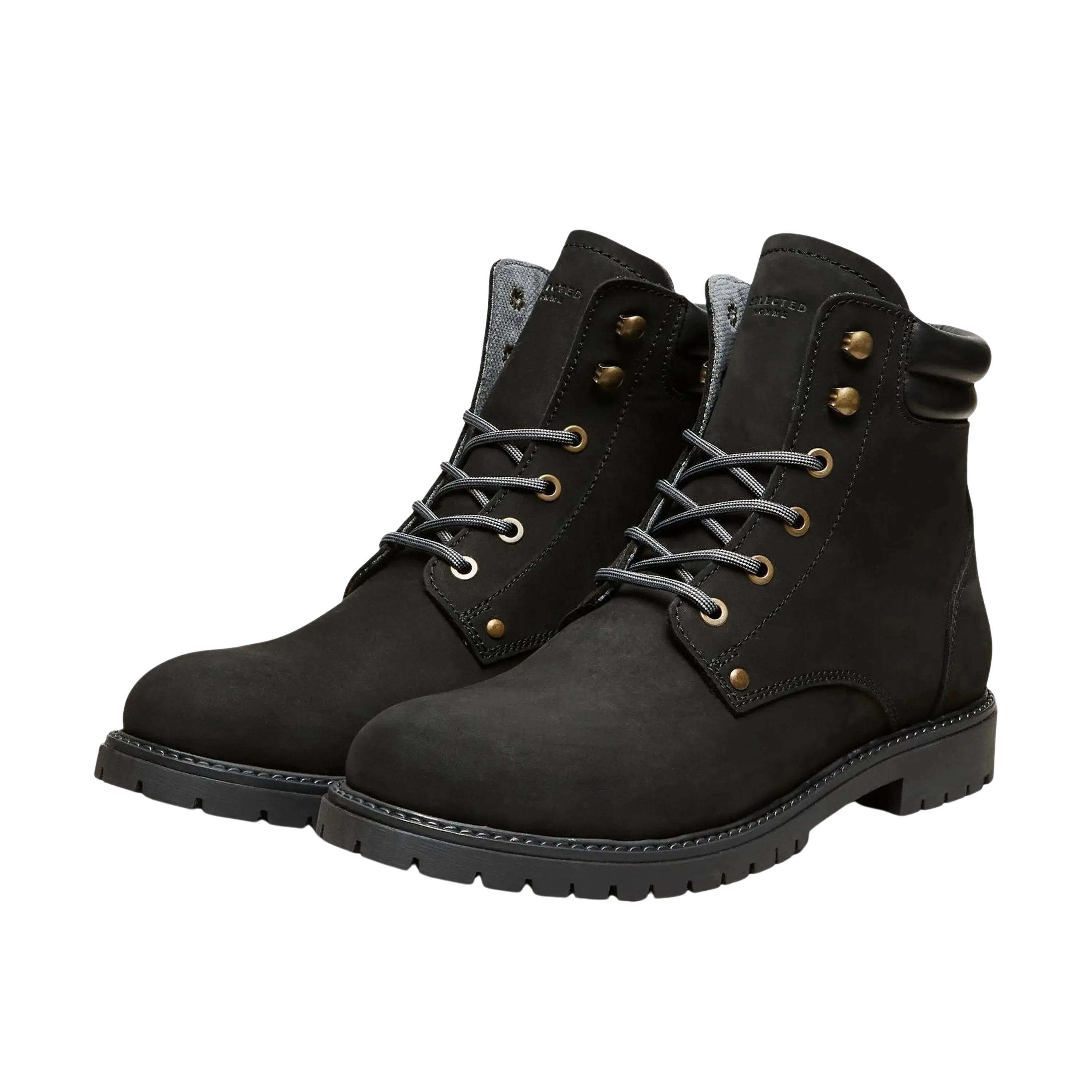 Selected Nubuck Hiking Boots