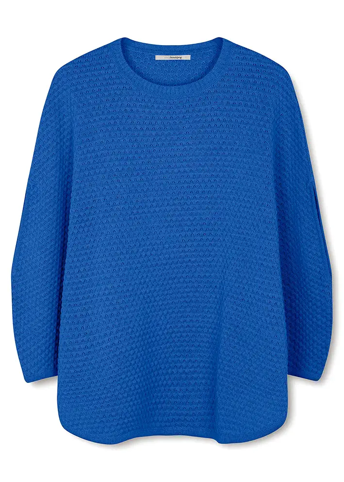 Sibin Linnebjerg Adi Poncho - Crystal Blue