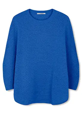 Sibin Linnebjerg Adi Poncho - Crystal Blue