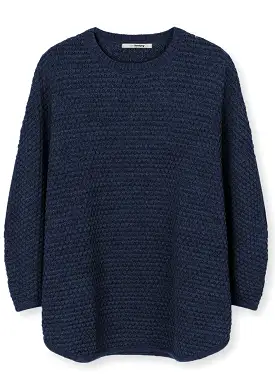 Sibin Linnebjerg Adi Poncho - Navy