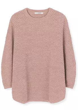 Sibin Linnebjerg Adi Poncho - Powder Rose