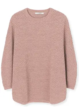 Sibin Linnebjerg Adi Poncho - Powder Rose