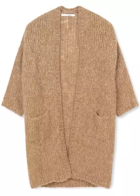 Sibin Linnebjerg Caroline Cardigan - camel