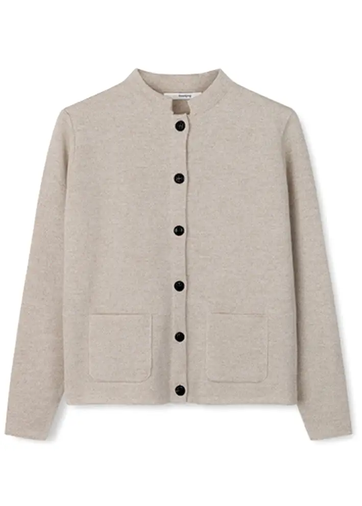 Sibin Linnebjerg Dell Cardigan - Light Sand