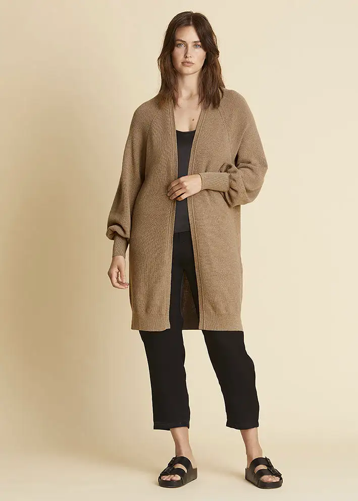 Sibin Linnebjerg Kalie Cardigan - Camel