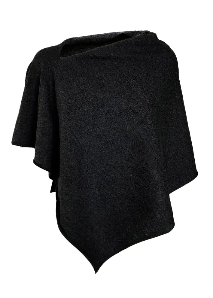 Sibin Linnebjerg Paris Poncho - Black