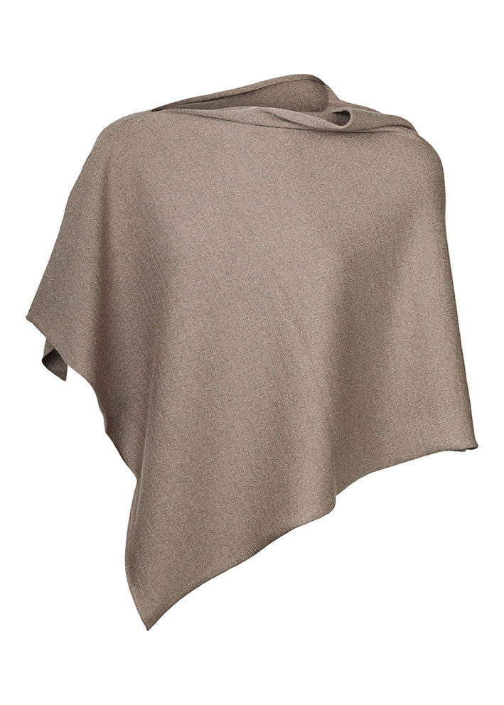 Sibin Linnebjerg Paris Poncho - Dark sand