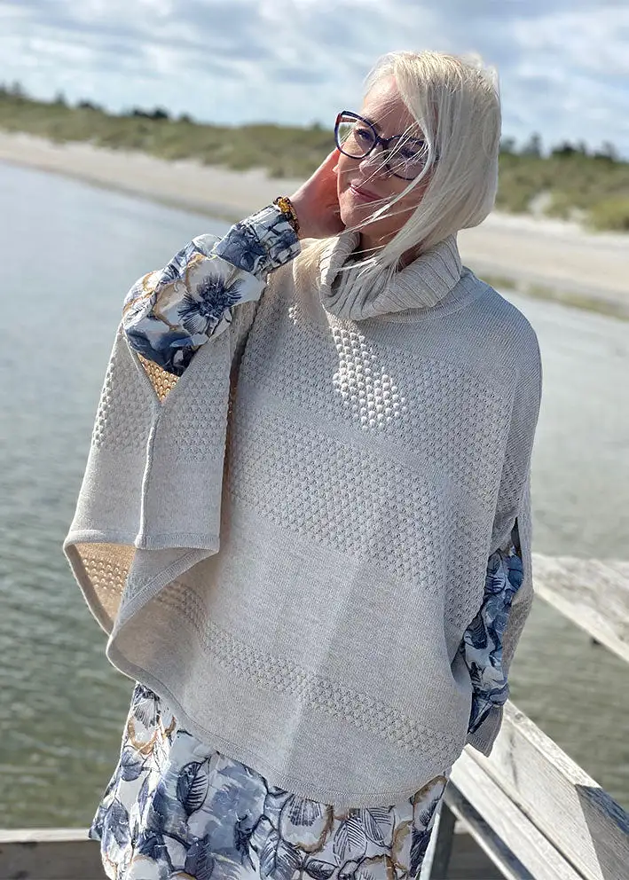 Sibin Linnebjerg Siff Poncho - Kit