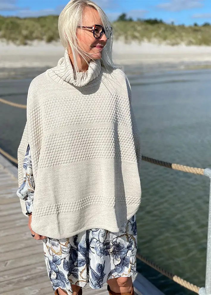 Sibin Linnebjerg Siff Poncho - Kit