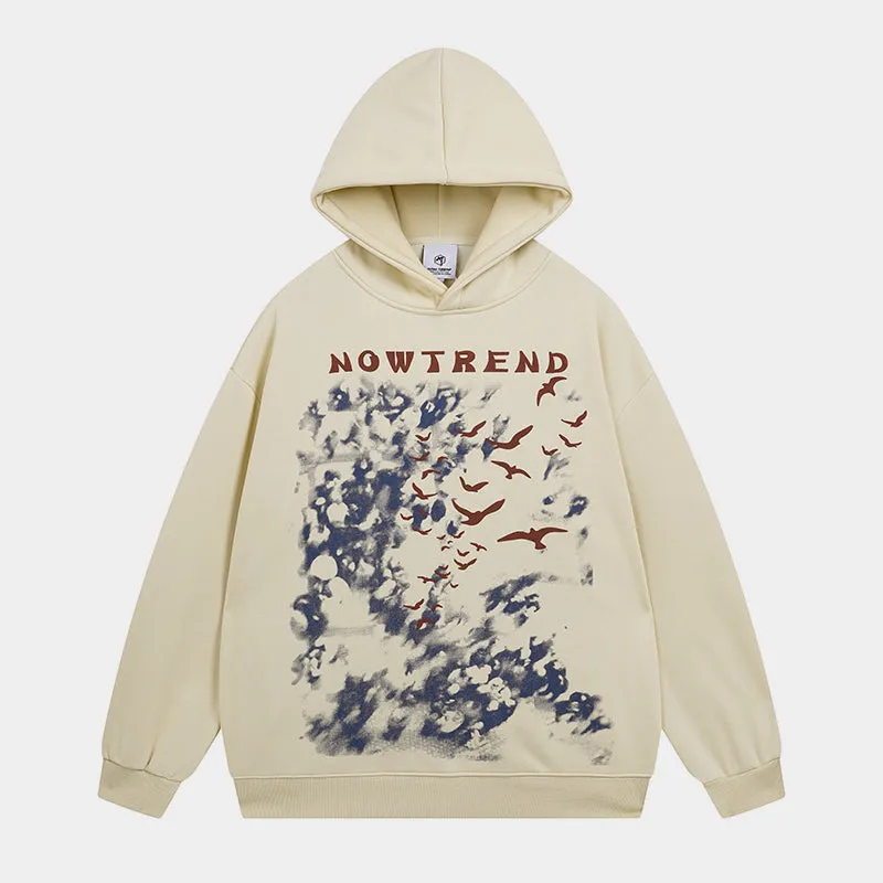 Skyward | Bold Graphic Print Hoodie