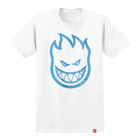 SPITFIRE BIGHEAD TEE - WHITE LIGHT BLUE