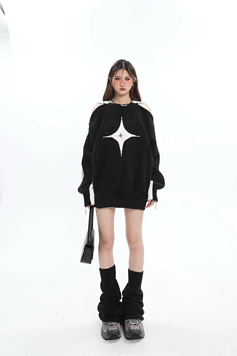 Star Light Long Sleeve Sweater