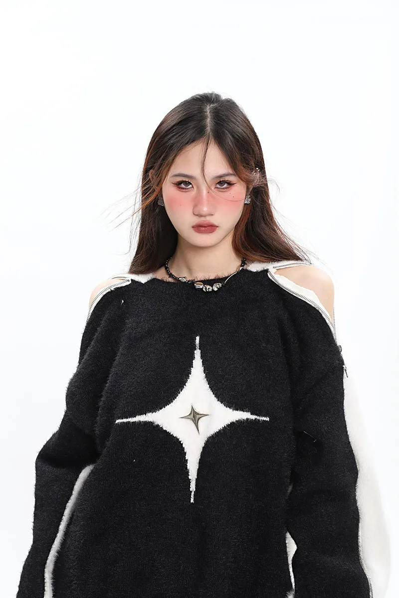 Star Light Long Sleeve Sweater