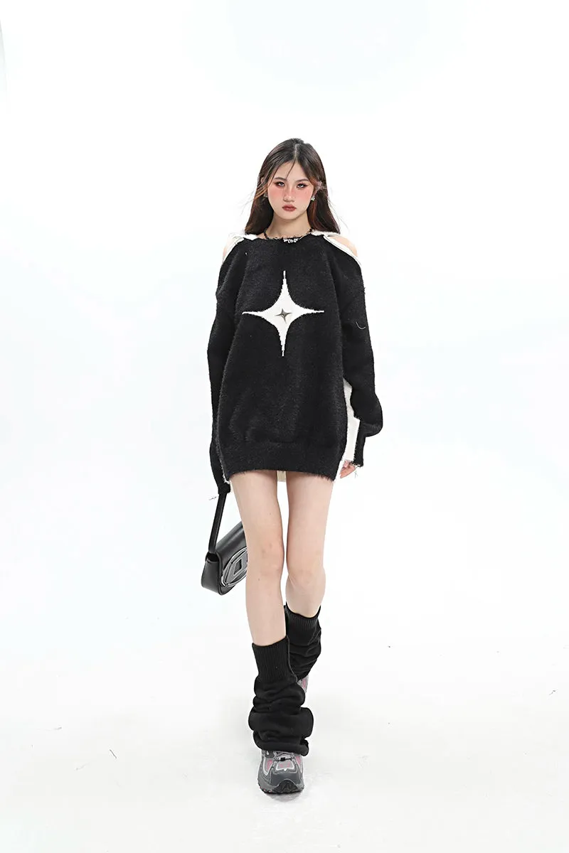 Star Light Long Sleeve Sweater