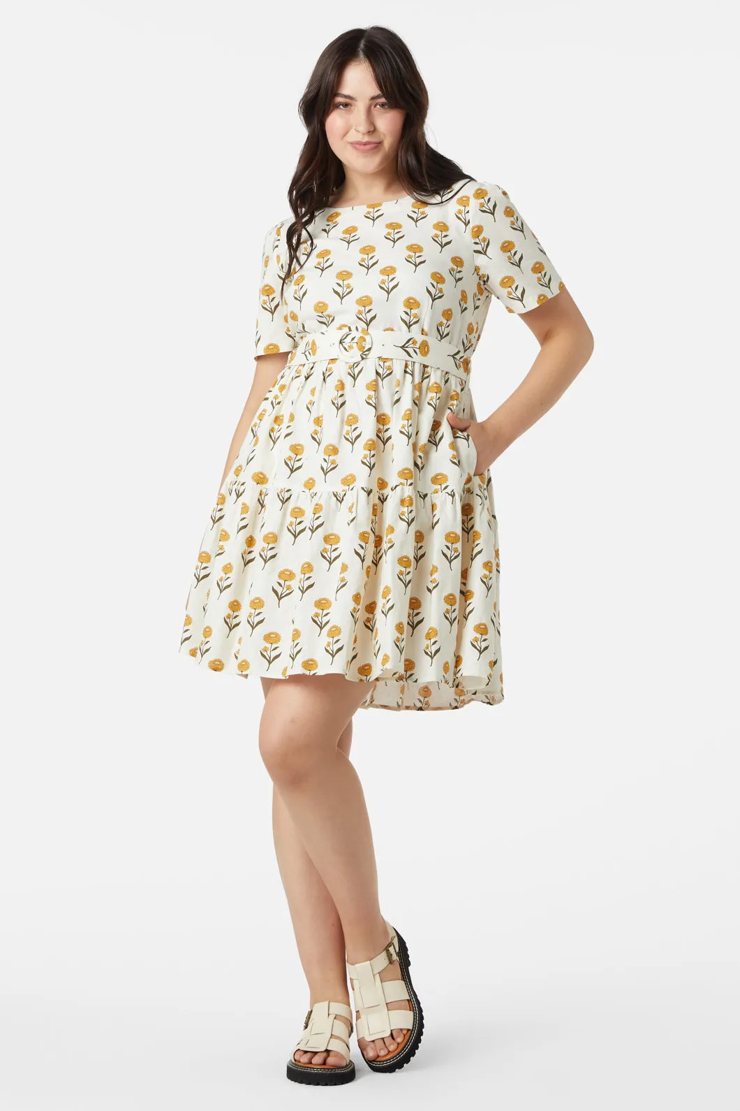 Strawflower Mini Dress