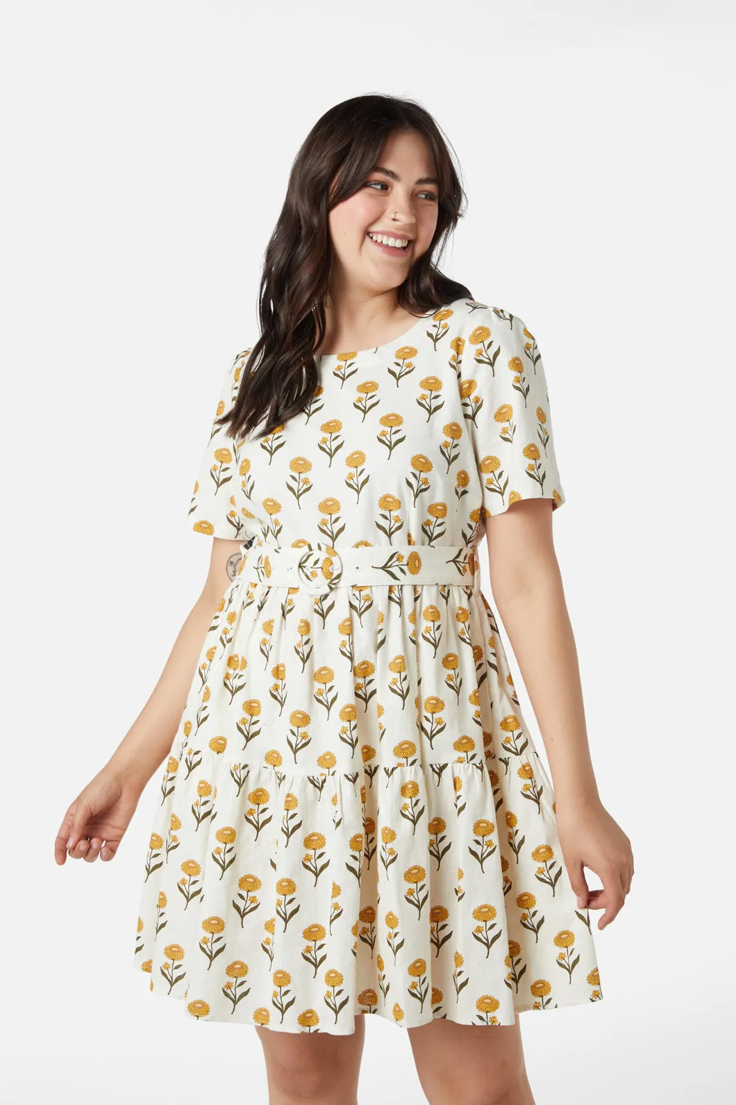 Strawflower Mini Dress