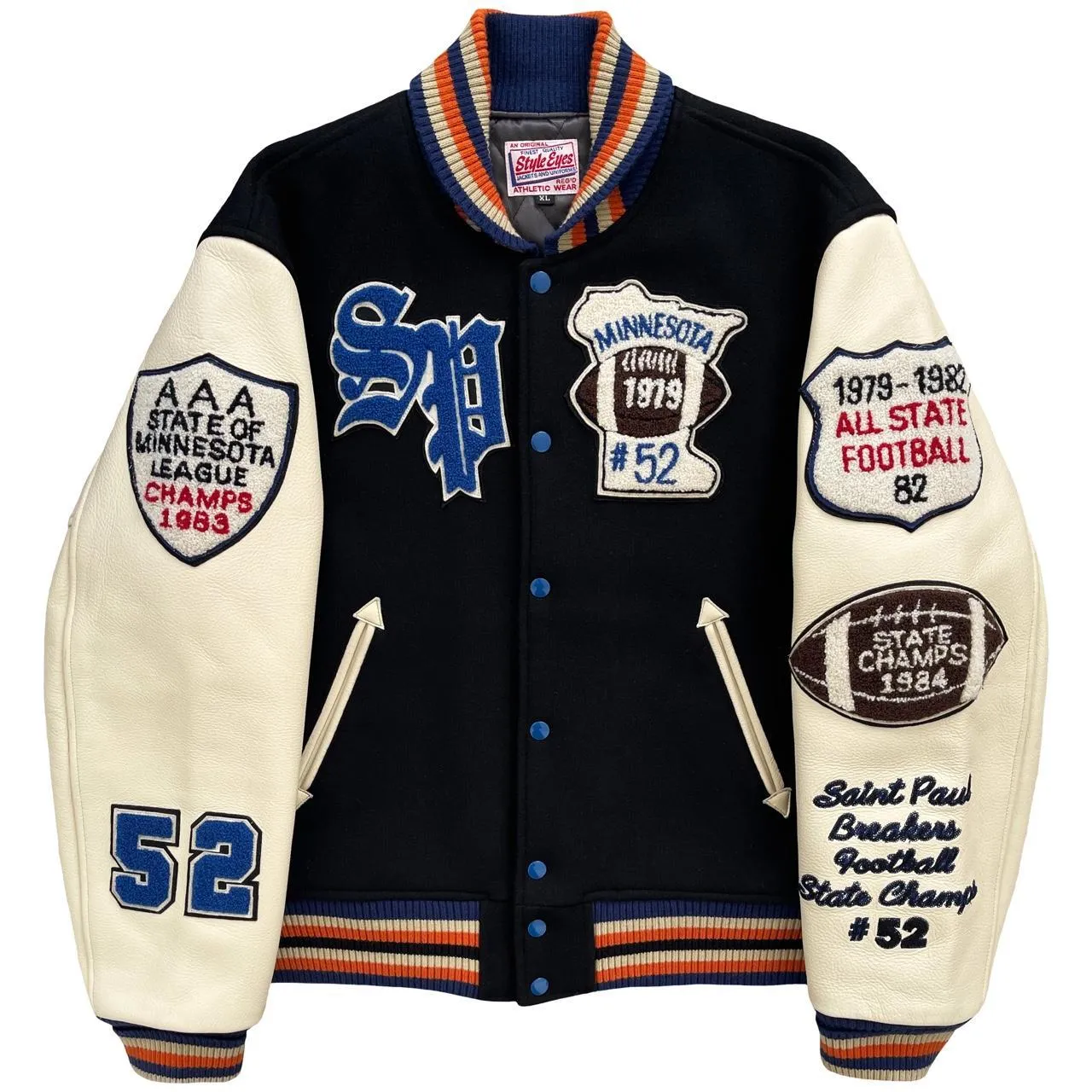 Style Eyes Varsity Jacket