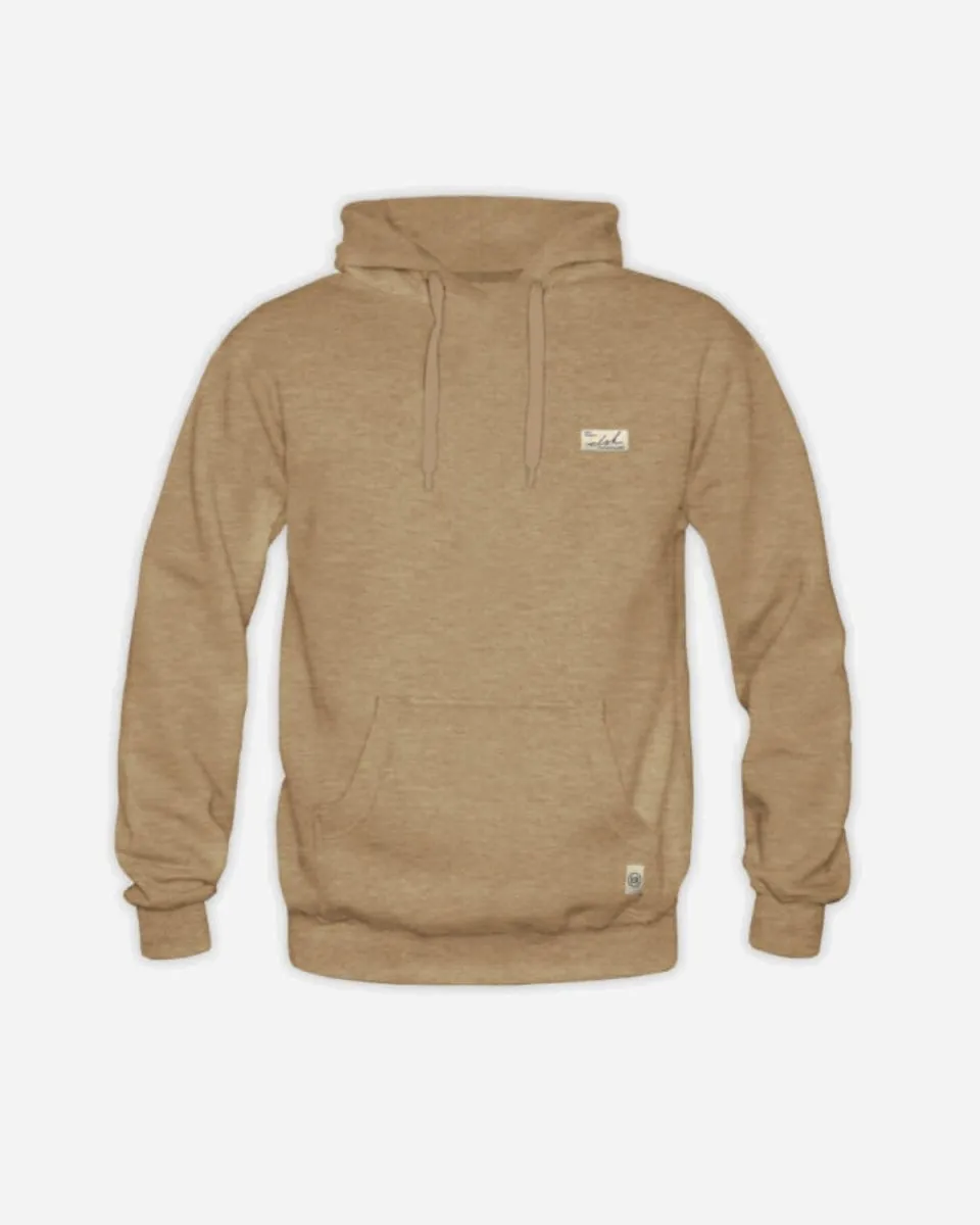 SUNSIGN2 PATCH TVRS MEN’S HOODIE - TOBACCO