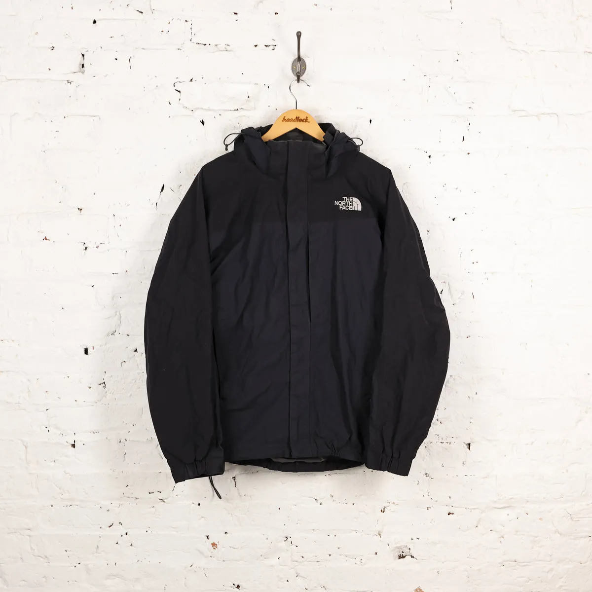 The North Face HyVent Rain Jacket - Black - L