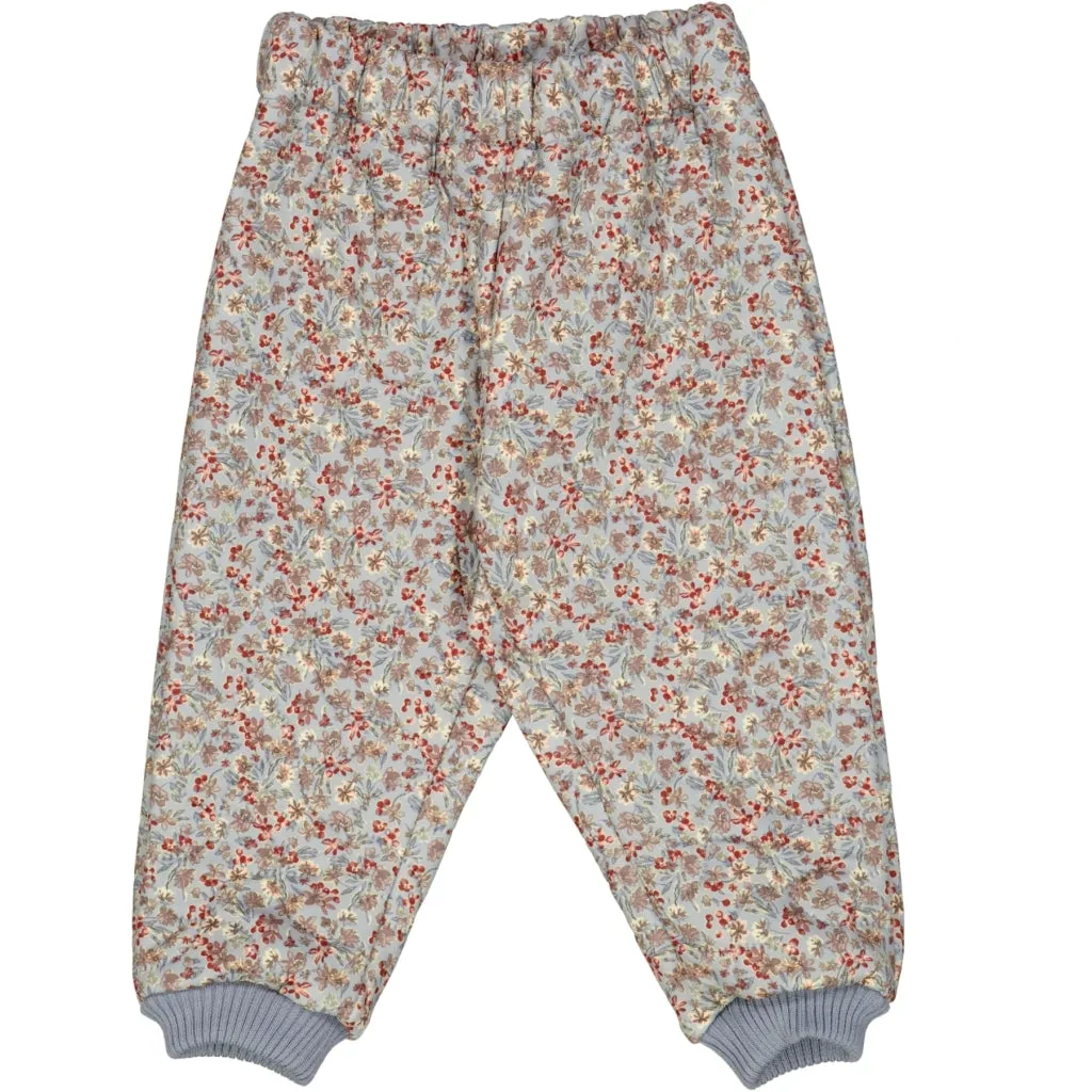 Thermo Pants Alex - dusty dove flowers