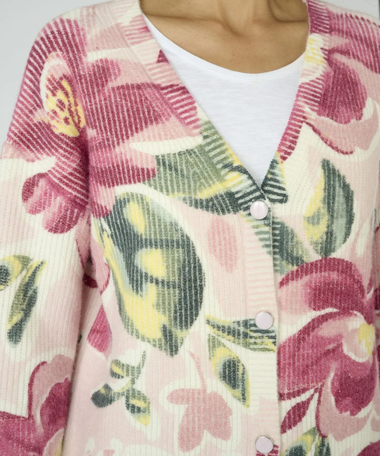 Toasty Thermal Printed Cardigan