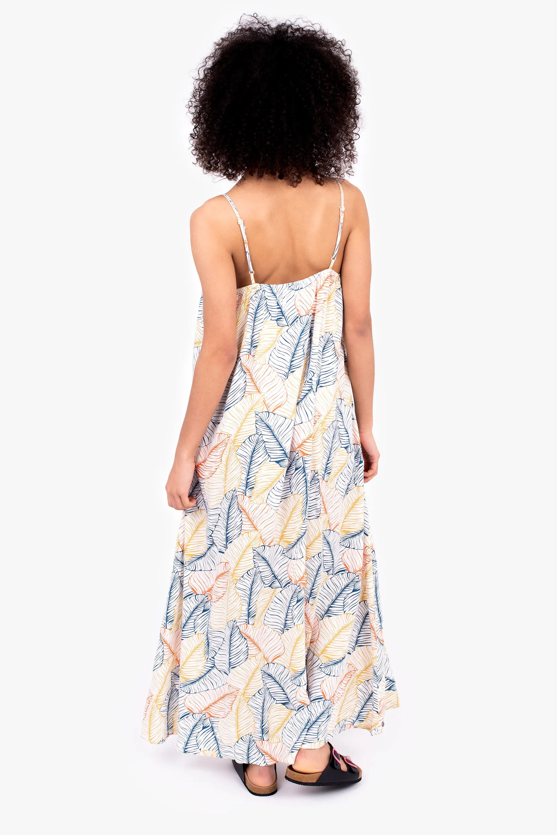 Tropical Leaf Dress