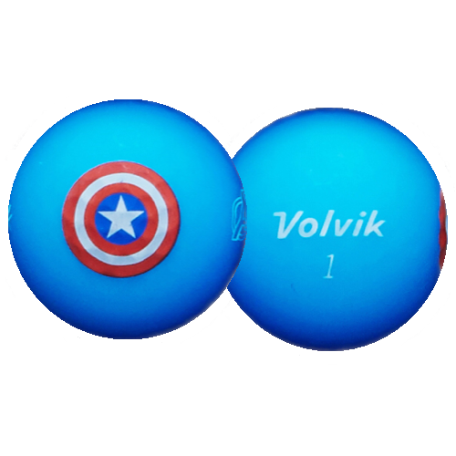 Volvik Marvel Avengers 5 Golf Balls Character Pack