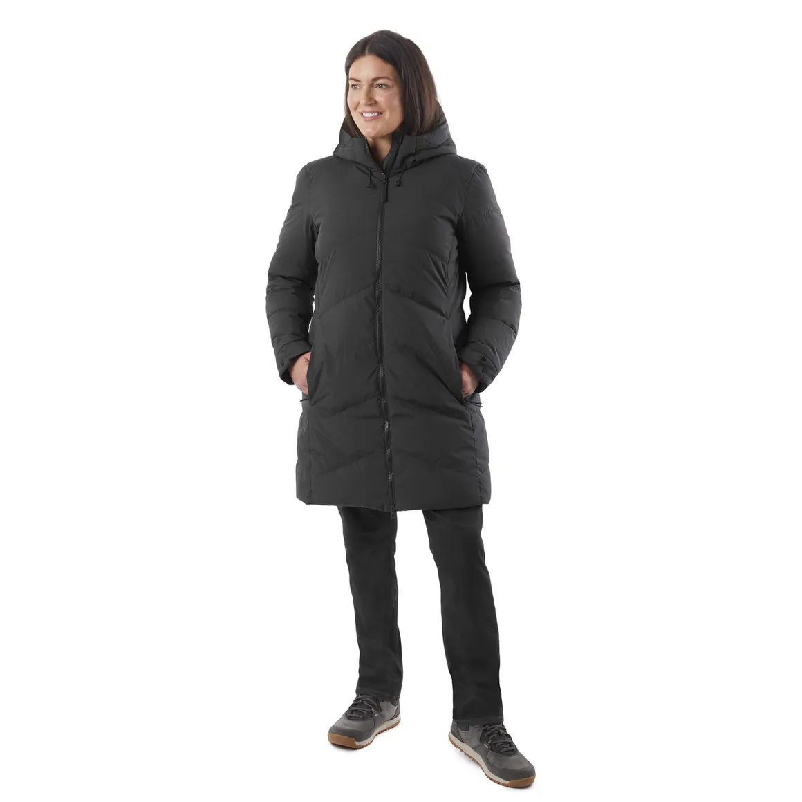 Women's Delta Coat Black