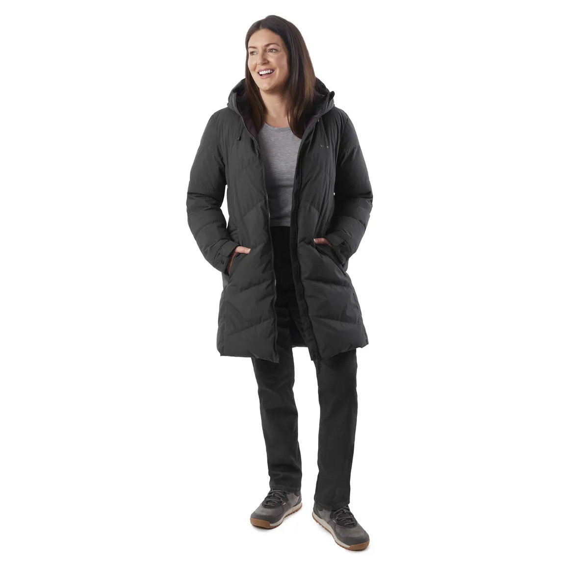 Women's Delta Coat Black