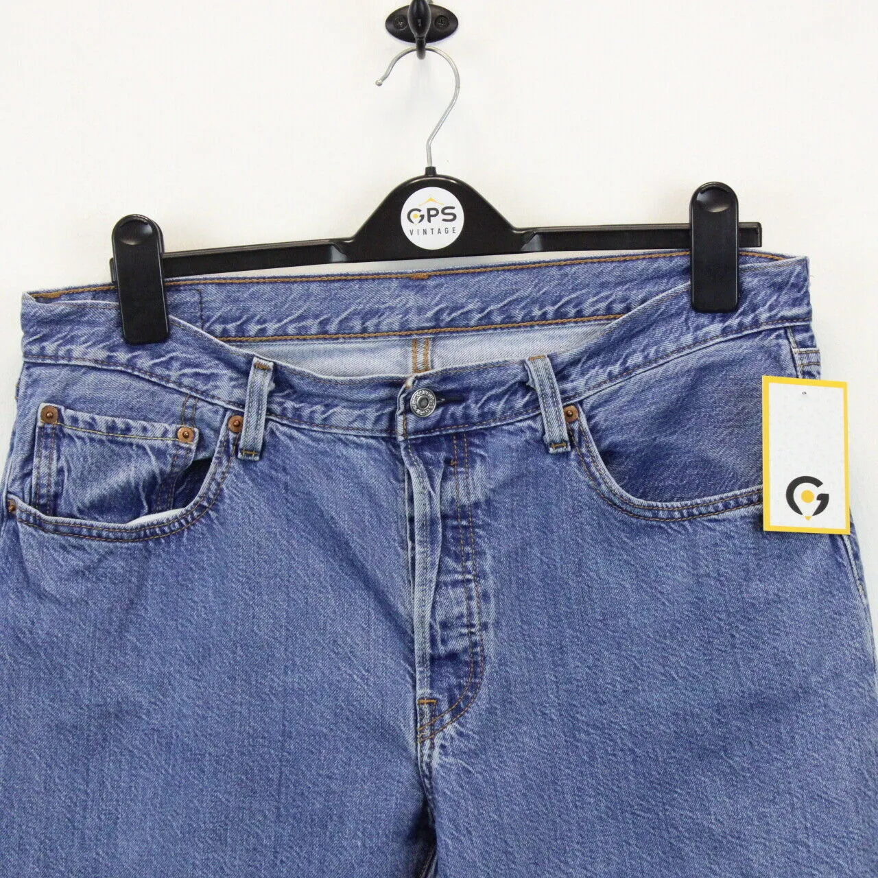 Womens LEVIS 501 Jeans Mid Blue | W36 L32