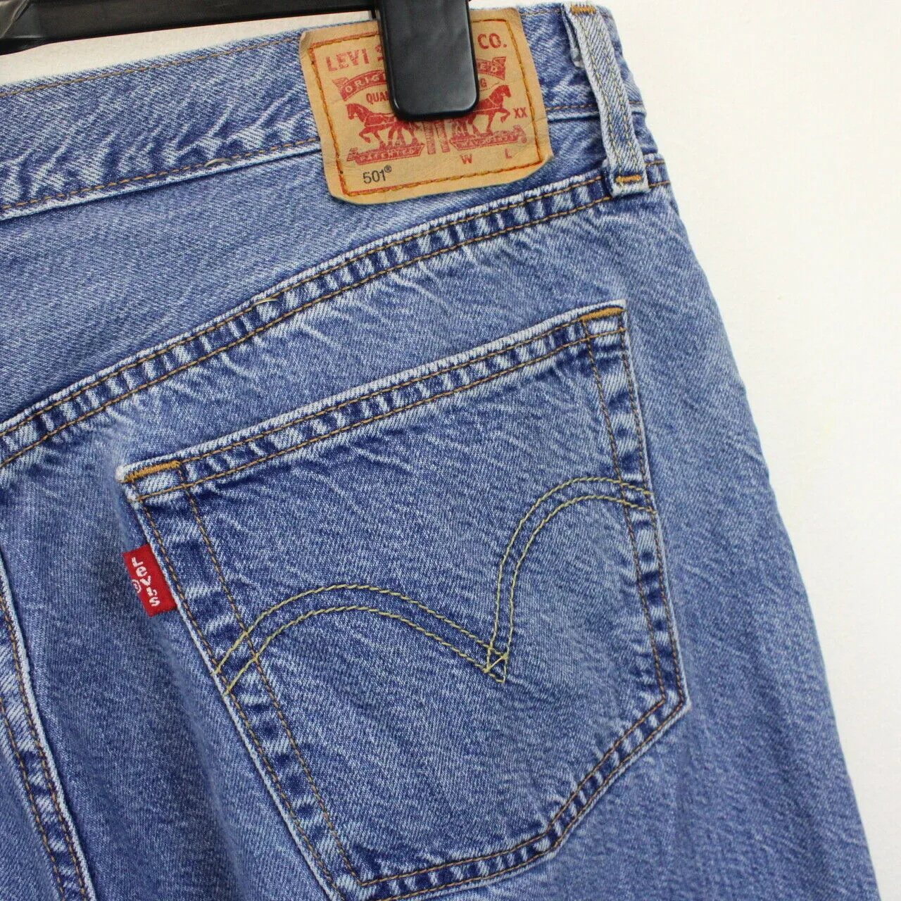 Womens LEVIS 501 Jeans Mid Blue | W36 L32