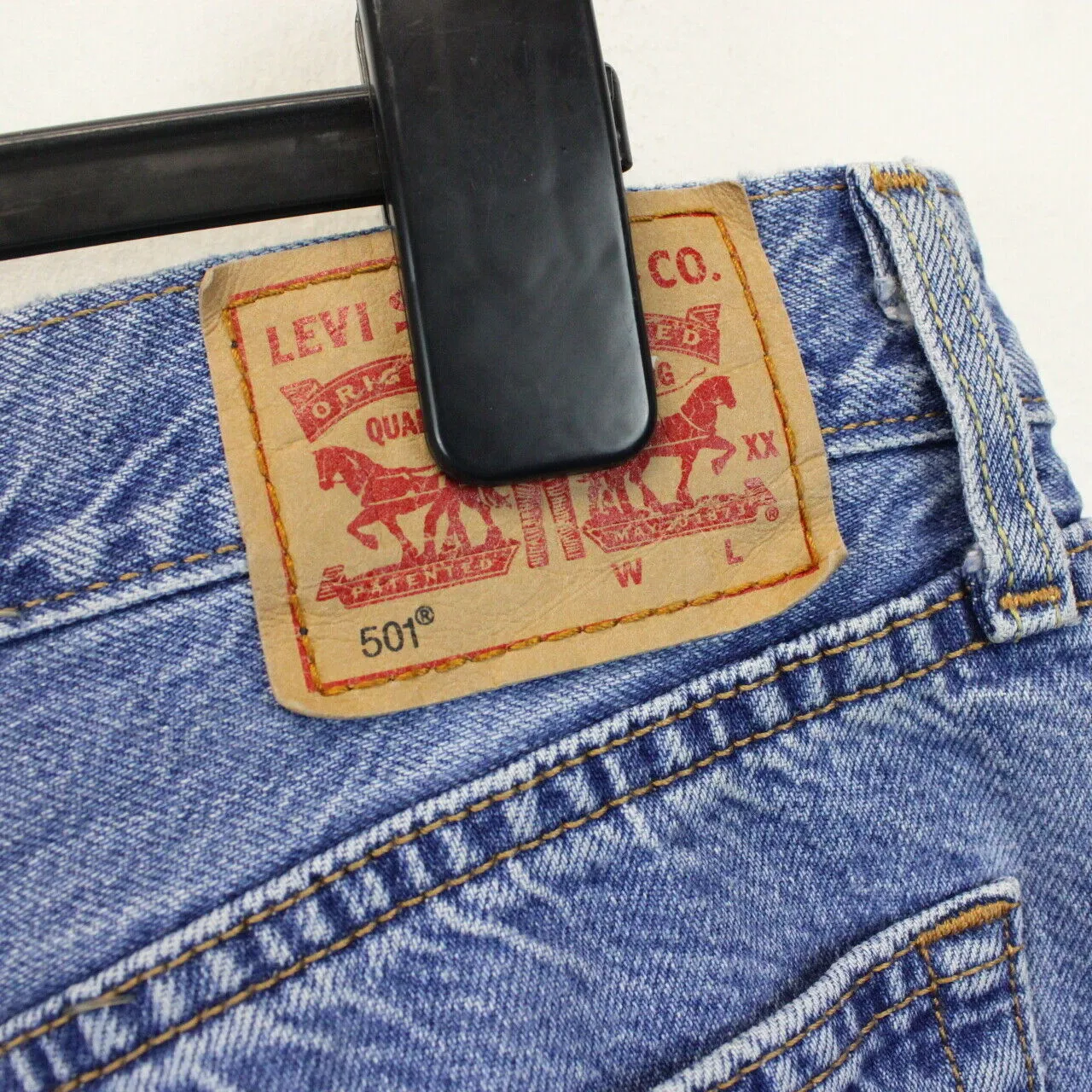 Womens LEVIS 501 Jeans Mid Blue | W36 L32