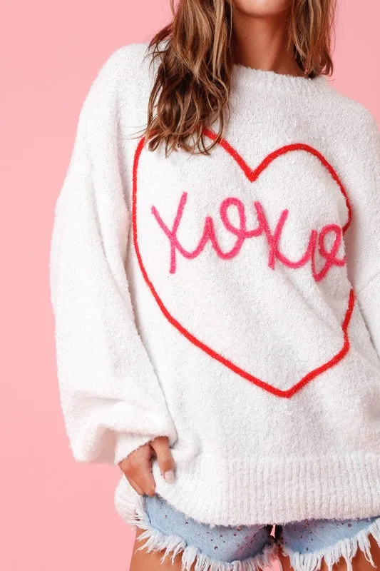 XOXO Crew Neck Sweater